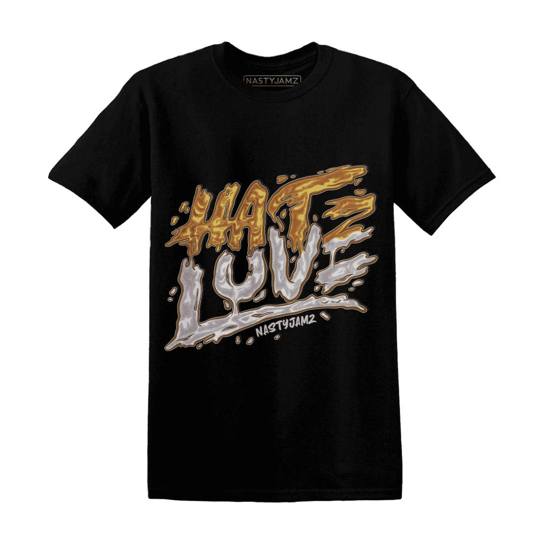 Dunk-Low-Retro-Wheat-Orange-T-Shirt-Match-Love-Hate