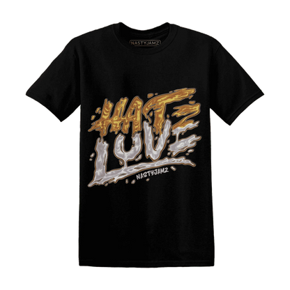 Dunk-Low-Retro-Wheat-Orange-T-Shirt-Match-Love-Hate