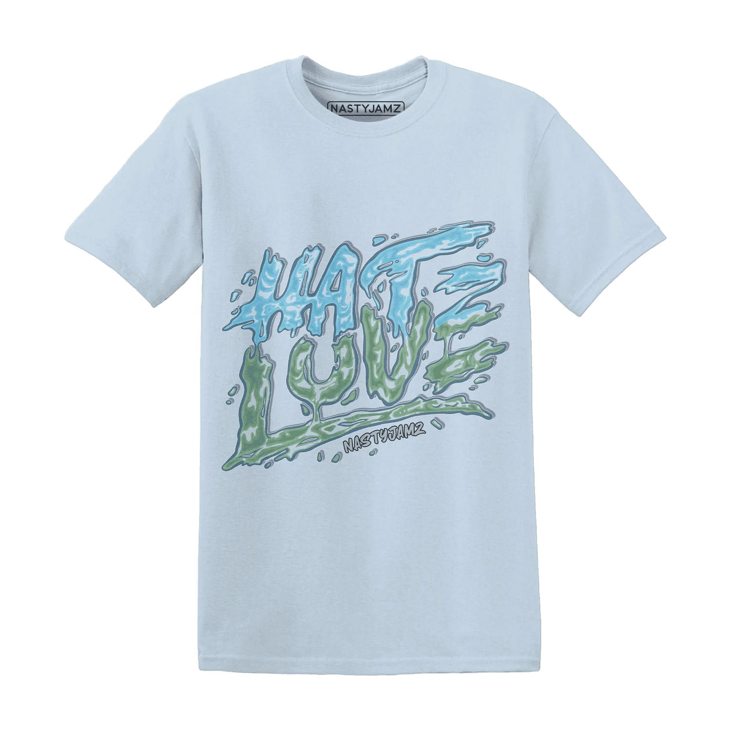 Dunk-Verdy-Visty-Blue-Gaze-Light-Arctic-T-Shirt-Match-Love-Hate