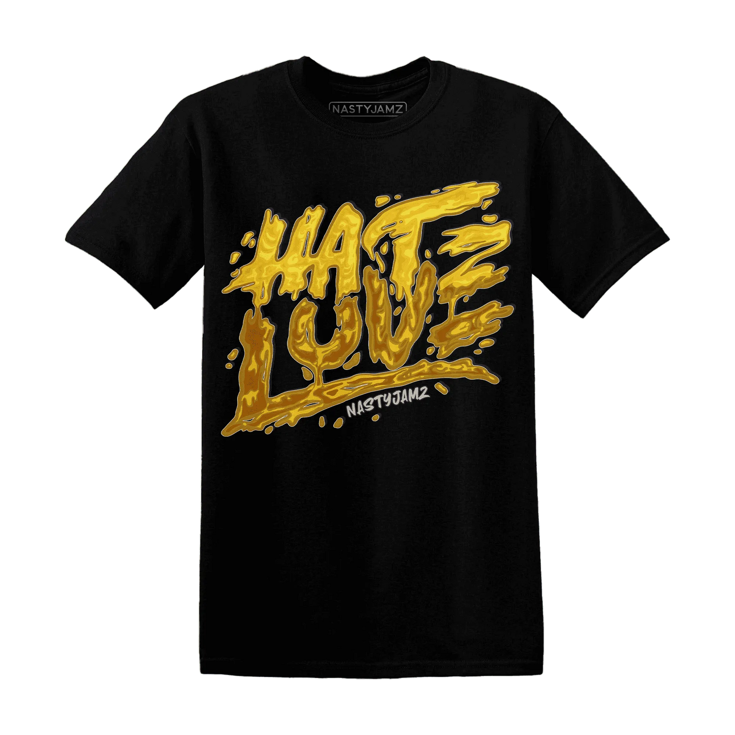 NastyJamz-Yellow-Ochre-6s-T-Shirt-Match-Love-Hate