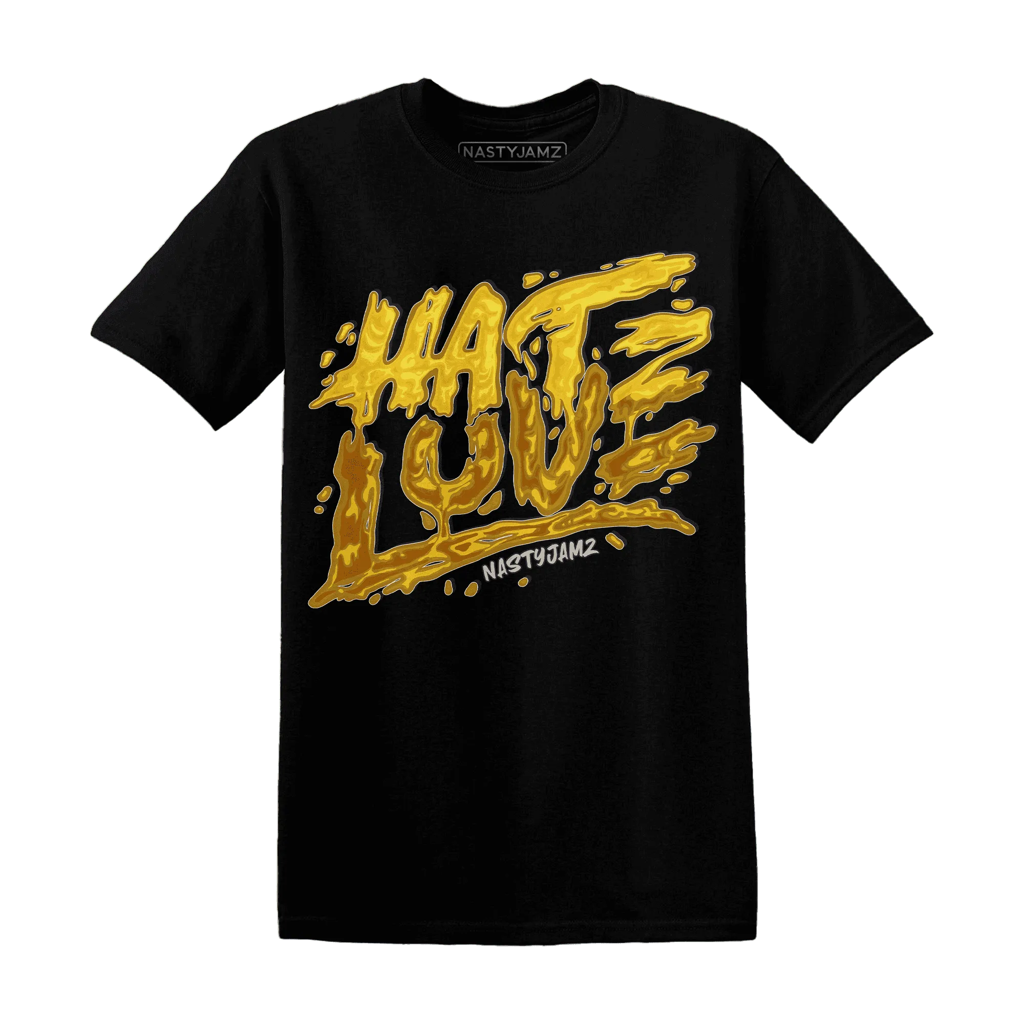 NastyJamz-Yellow-Ochre-6s-T-Shirt-Match-Love-Hate