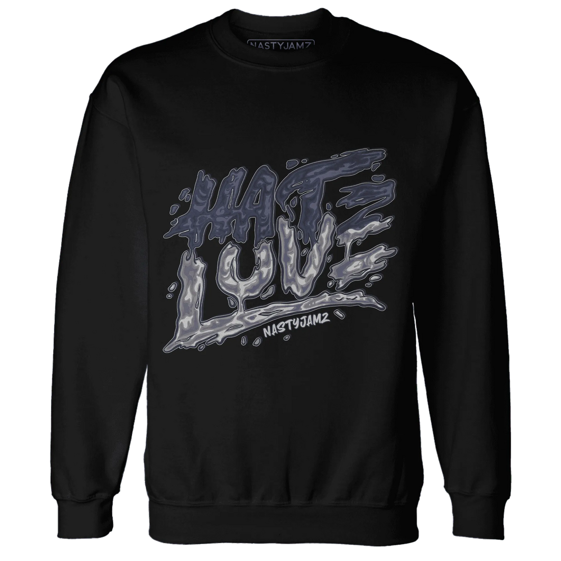 VaporMax-Plus-Midnight-Navy-White-Metallic-Silver-Sweatshirt-Match-Love-Hate