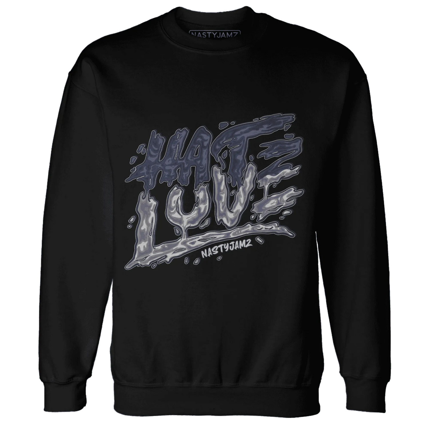 VaporMax-Plus-Midnight-Navy-White-Metallic-Silver-Sweatshirt-Match-Love-Hate