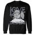 Low-Diffused-Blue-11s-Sweatshirt-Match-Love-Thy-Haters-Angel