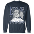 Low-Diffused-Blue-11s-Sweatshirt-Match-Love-Thy-Haters-Angel