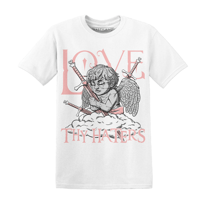 Low Legend Pink 11s T Shirt Match Love Thy Haters Angel - NastyJamz