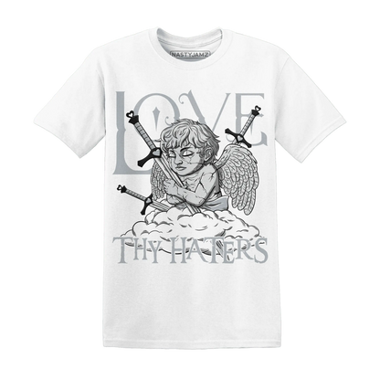 NastyJamz-Wolf-Grey-12s-T-Shirt-Match-Love-Thy-Haters-Angel