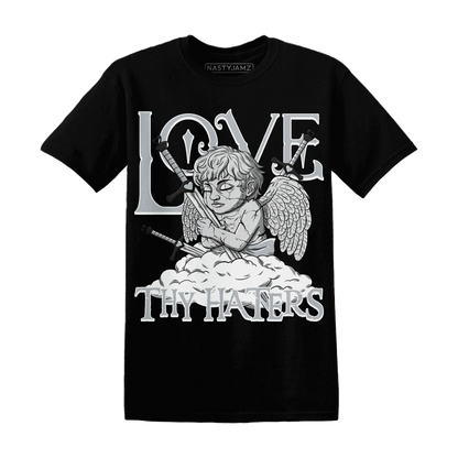 NastyJamz-Wolf-Grey-12s-T-Shirt-Match-Love-Thy-Haters-Angel