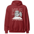 Dune Red 13s Hoodie Match Love Thy Haters Angel - NastyJamz