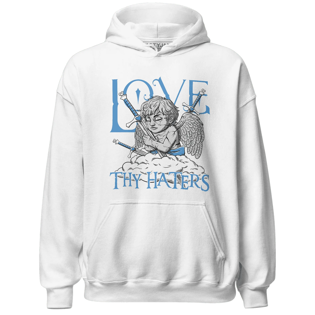 NastyJamz-Carolina-Blue-Univercitii-17s-Hoodie-Match-Love-Thy-Haters-Angel