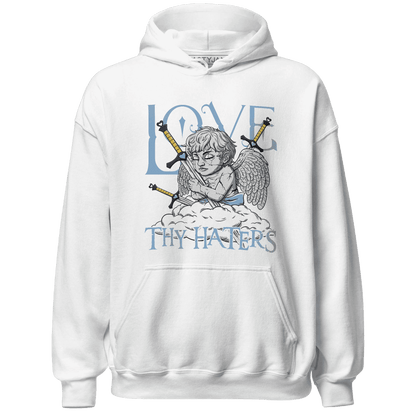 First In Flight 1s Hoodie Match Love Thy Haters Angel - NastyJamz