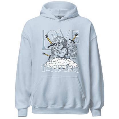 First In Flight 1s Hoodie Match Love Thy Haters Angel - NastyJamz