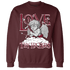 High White Team Red 1s Sweatshirt Match Love Thy Haters Angel - NastyJamz