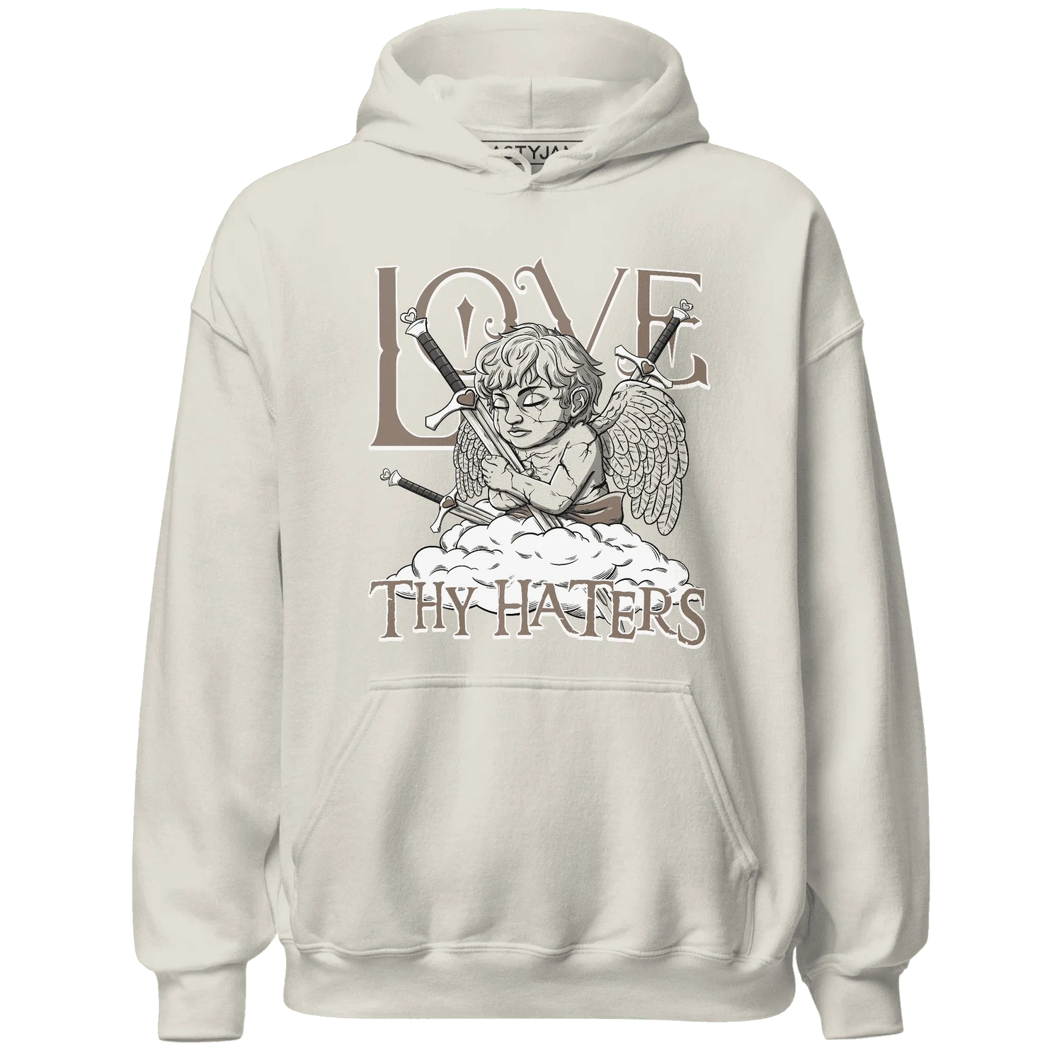 NastyJamz-Low-Mocha-1s-Hoodie-Match-Love-Thy-Haters-Angel