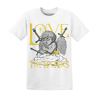 Low OG Canary TVSC 1s T Shirt Match Love Thy Haters Angel - NastyJamz
