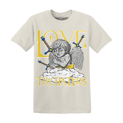 Low OG Canary TVSC 1s T Shirt Match Love Thy Haters Angel - NastyJamz