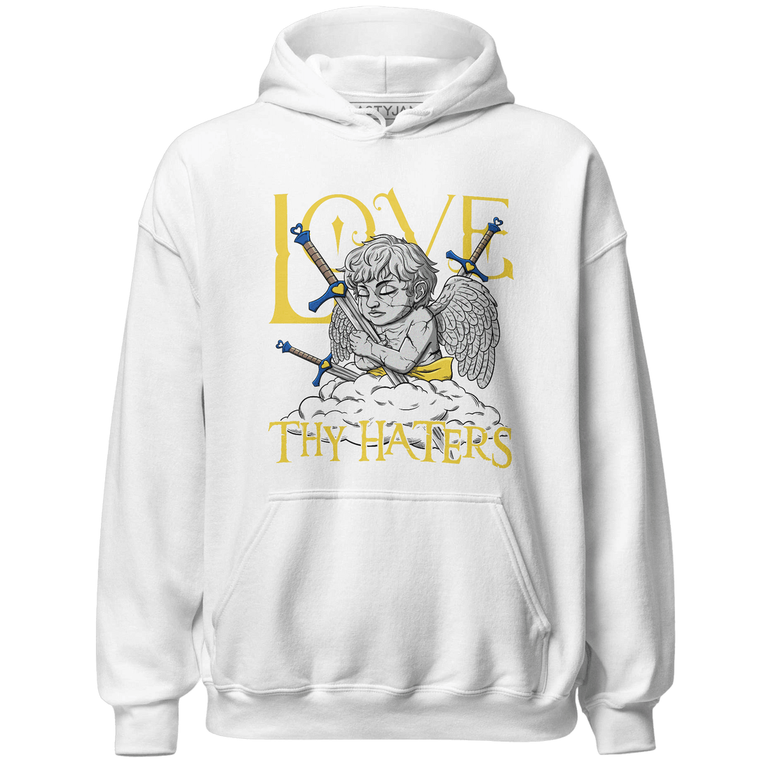 Low OG Canary TVSC 1s Hoodie Match Love Thy Haters Angel - NastyJamz