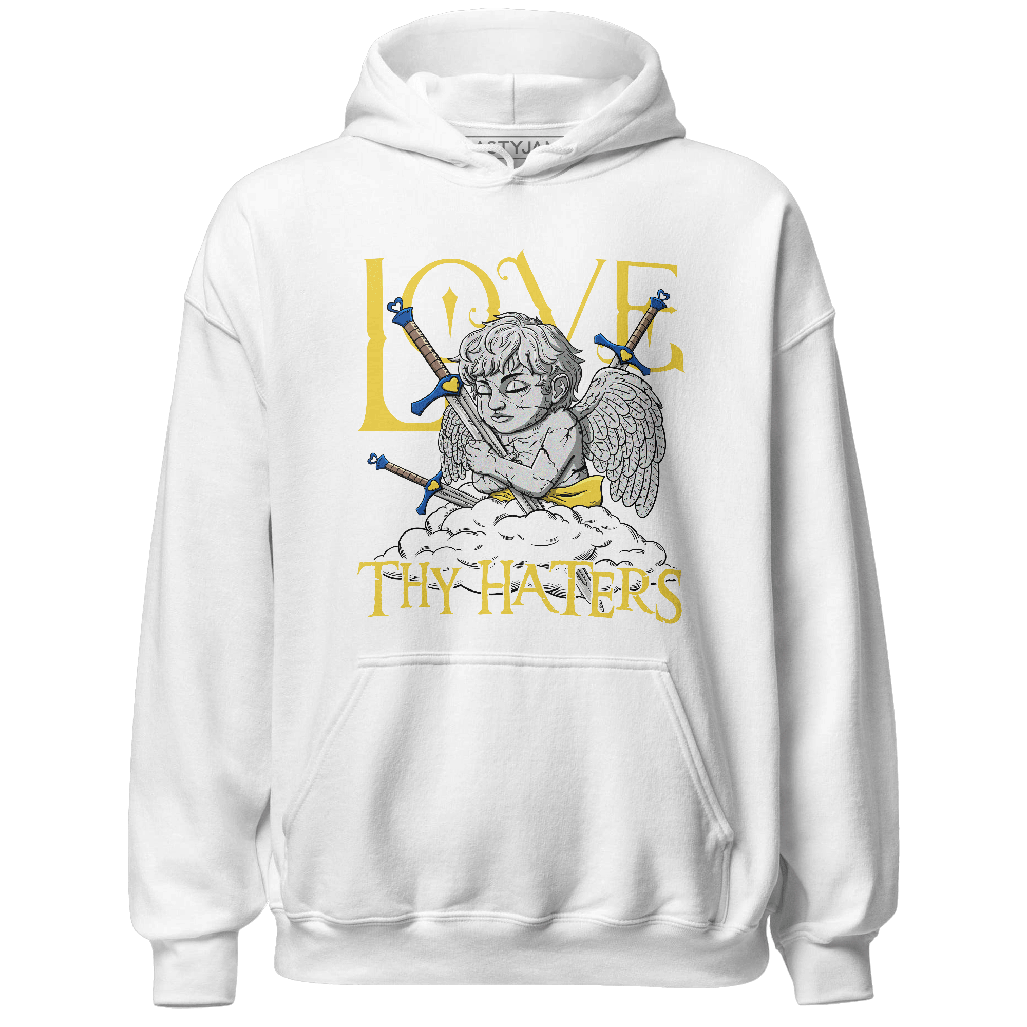 Low OG Canary TVSC 1s Hoodie Match Love Thy Haters Angel - NastyJamz