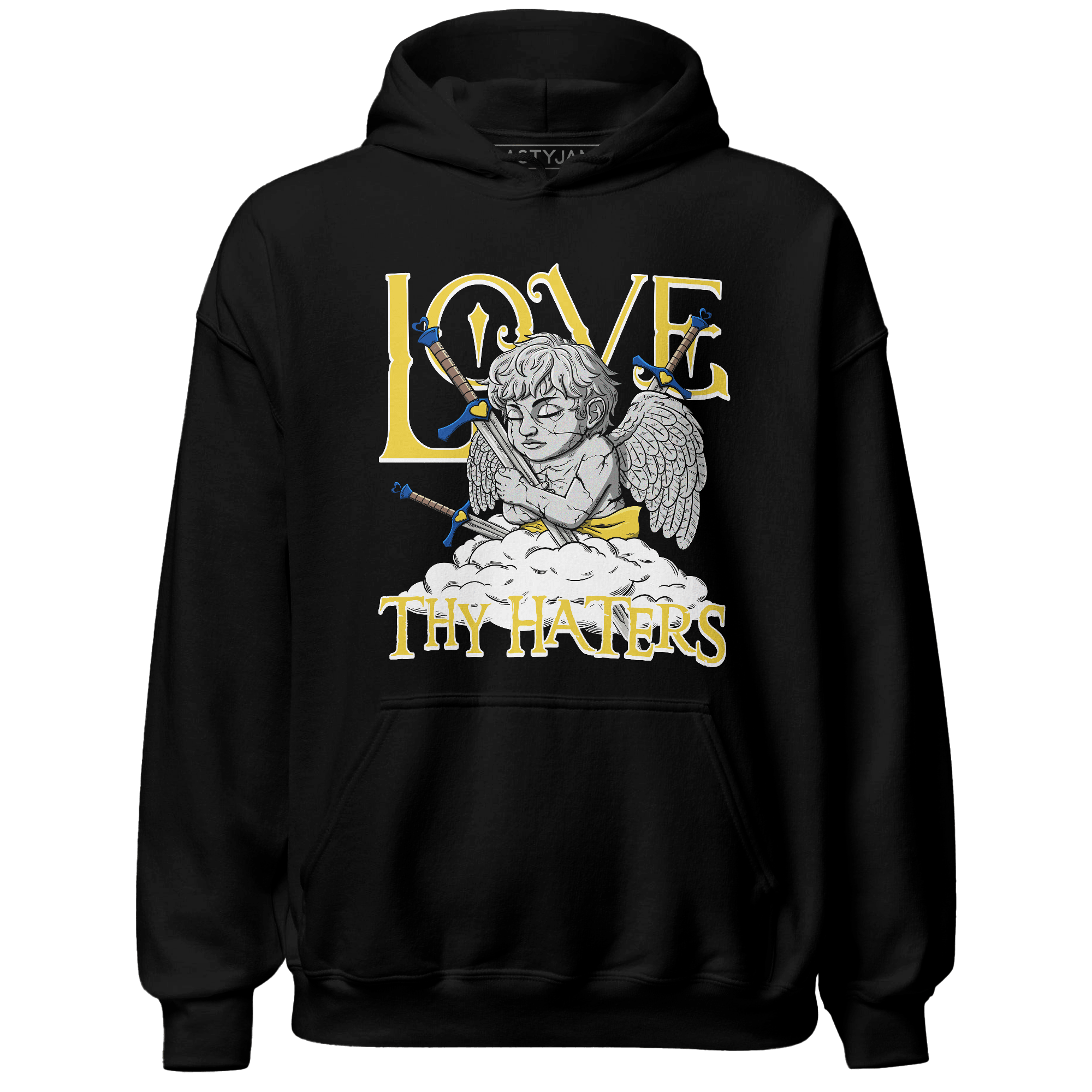 Low OG Canary TVSC 1s Hoodie Match Love Thy Haters Angel - NastyJamz