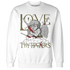 NastyJamz-Medium-Olive-1s-Sweatshirt-Match-Love-Thy-Haters-Angel