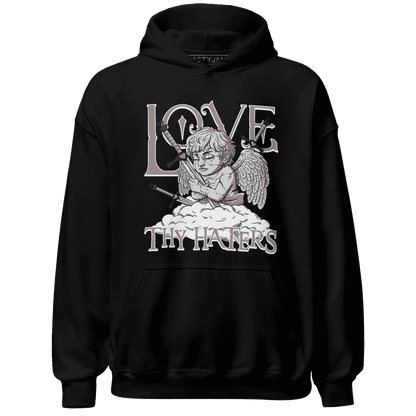 NastyJamz-Black-Violet-Ore-3s-Hoodie-Match-Love-Thy-Haters-Angel