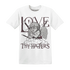NastyJamz-Burgundy-Crush-3s-T-Shirt-Match-Love-Thy-Haters-Angel
