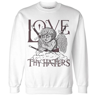 NastyJamz-Burgundy-Crush-3s-Sweatshirt-Match-Love-Thy-Haters-Angel