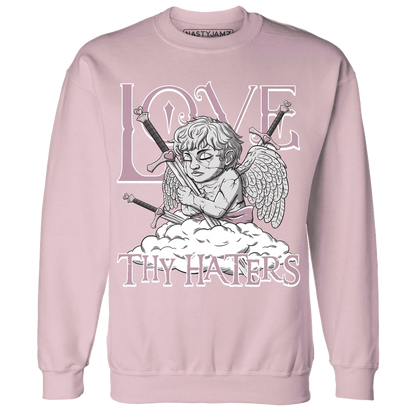 Orchid-Neutral-Grey-Black-White-4s-NastyJamz-Sweatshirt-Match-Love-Thy-Haters-Angel