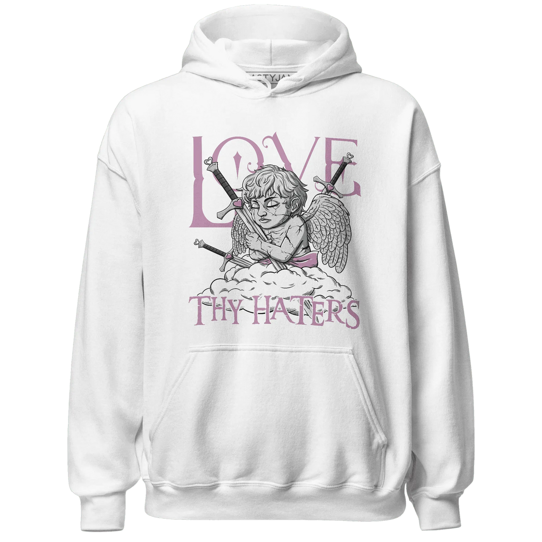Orchid-Neutral-Grey-Black-White-4s-NastyJamz-Hoodie-Match-Love-Thy-Haters-Angel