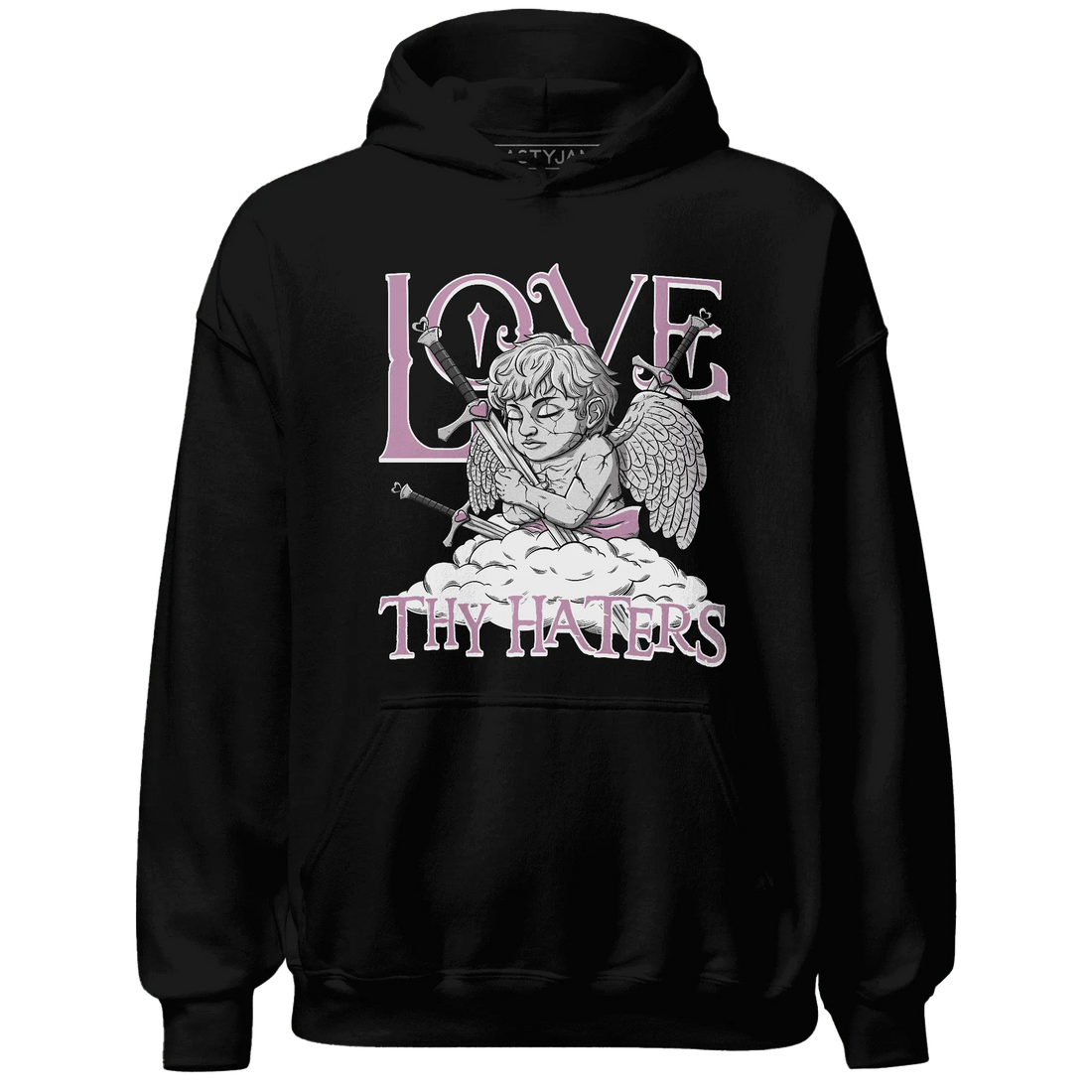 Orchid-Neutral-Grey-Black-White-4s-NastyJamz-Hoodie-Match-Love-Thy-Haters-Angel