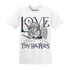 White-Navy-6s-T-Shirt-Match-Love-Thy-Haters-Angel