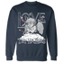 White-Navy-6s-Sweatshirt-Match-Love-Thy-Haters-Angel