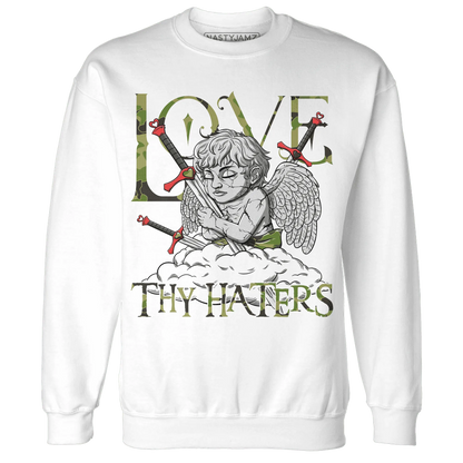 AM-90-Dark-Sage-Solar-Red-NastyJamz-Sweatshirt-Match-Love-Thy-Haters-Angel