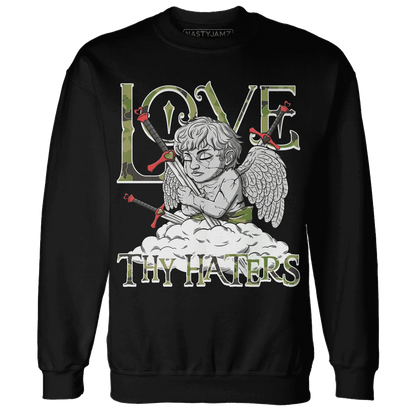 AM-90-Dark-Sage-Solar-Red-NastyJamz-Sweatshirt-Match-Love-Thy-Haters-Angel