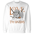 Dunk-Low-Ceramic-NastyJamz-Sweatshirt-Match-Love-Thy-Haters-Angel