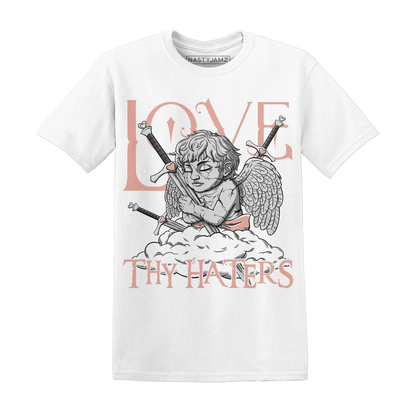 Dunk-Low-Glacier-Blue-Arctic-Orange-NastyJamz-T-Shirt-Match-Love-Thy-Haters-Angel
