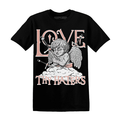 Dunk-Low-Glacier-Blue-Arctic-Orange-NastyJamz-T-Shirt-Match-Love-Thy-Haters-Angel