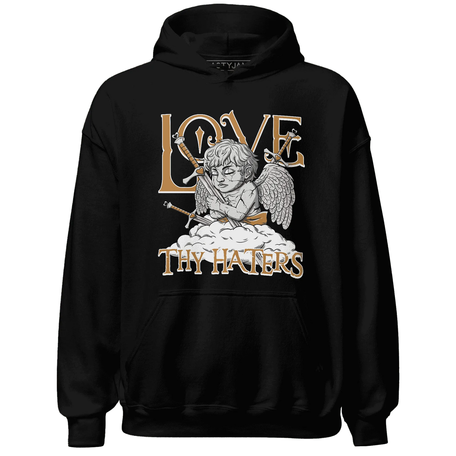Dunk-Low-Retro-Wheat-Orange-NastyJamz-Hoodie-Match-Love-Thy-Haters-Angel