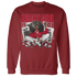 NastyJamz-Retro-Red-Taxi-12s-Sweatshirt-Match-Lucky-Girl