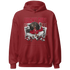 NastyJamz-Retro-Red-Taxi-12s-Hoodie-Match-Lucky-Girl