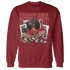 NastyJamz-Dune-Red-13s-Sweatshirt-Match-Lucky-Girl