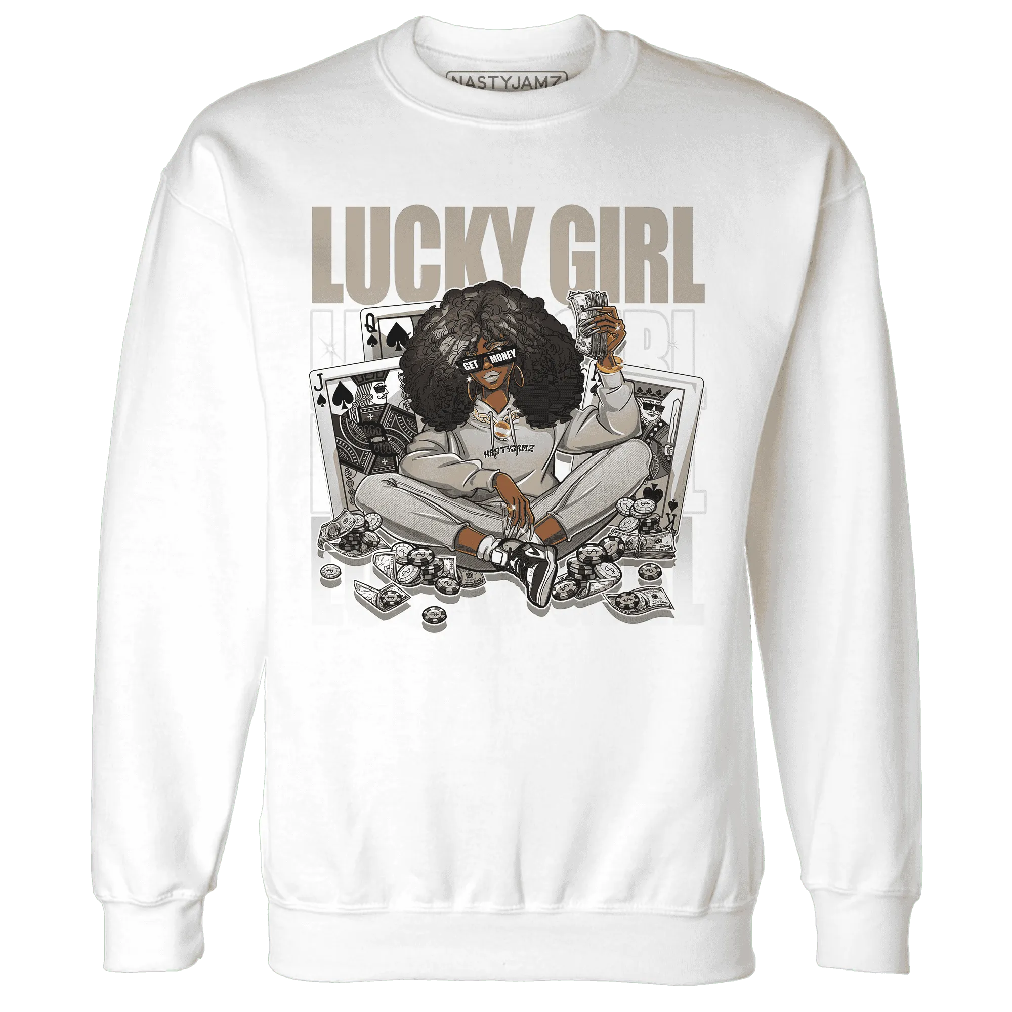 NastyJamz-Latte-1s-Sweatshirt-Match-Lucky-Girl