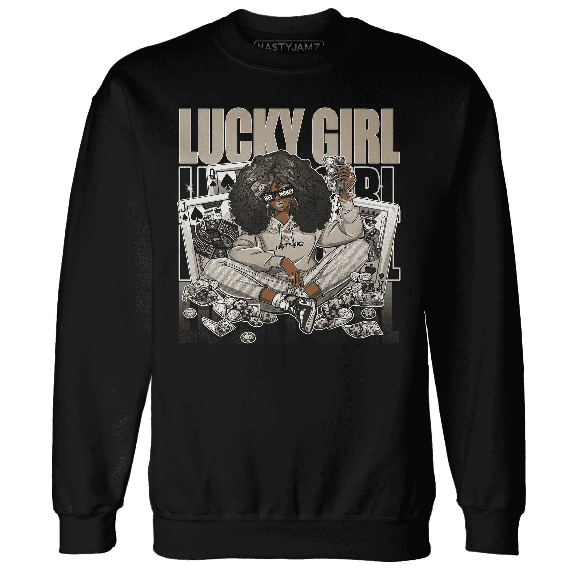 NastyJamz-Latte-1s-Sweatshirt-Match-Lucky-Girl