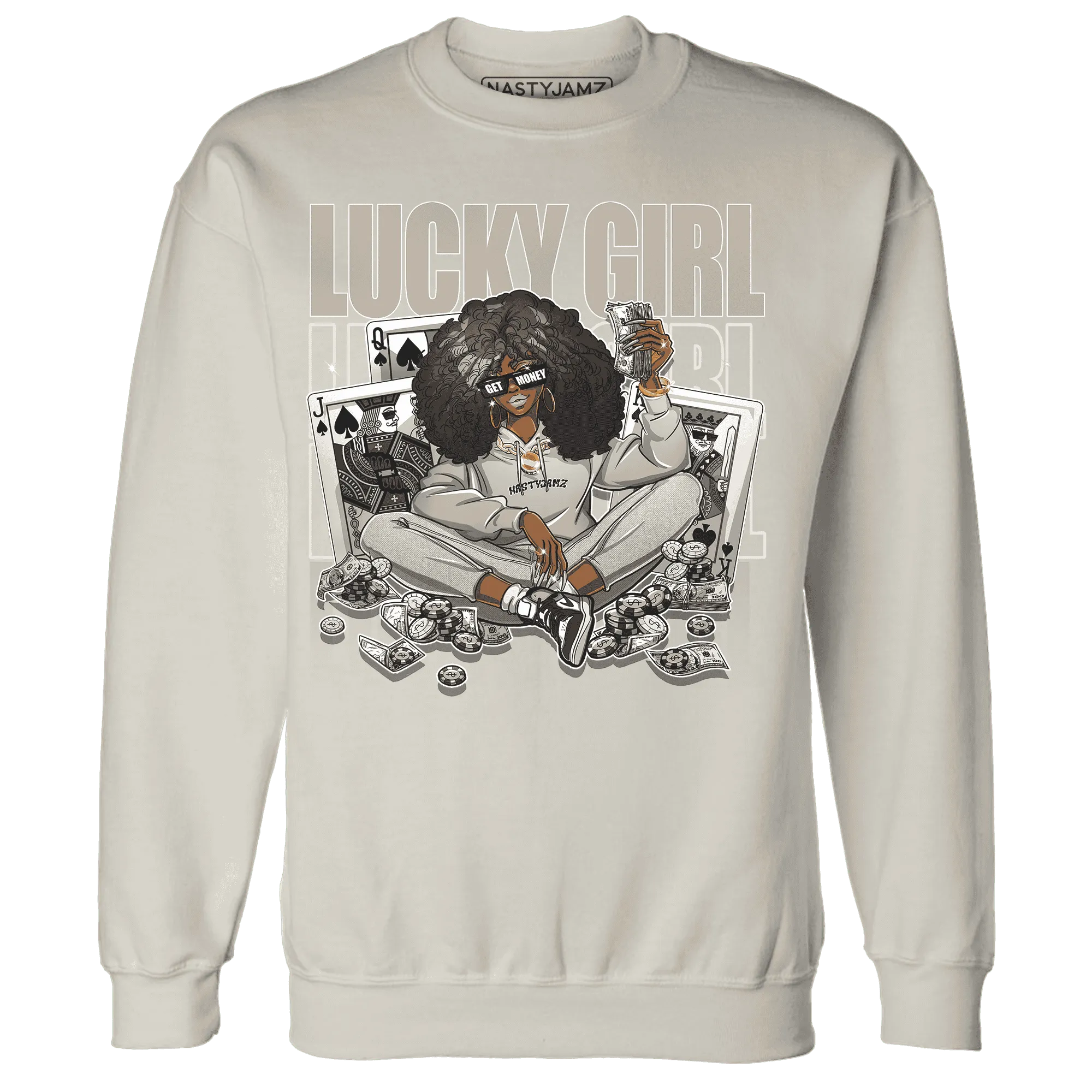 NastyJamz-Latte-1s-Sweatshirt-Match-Lucky-Girl