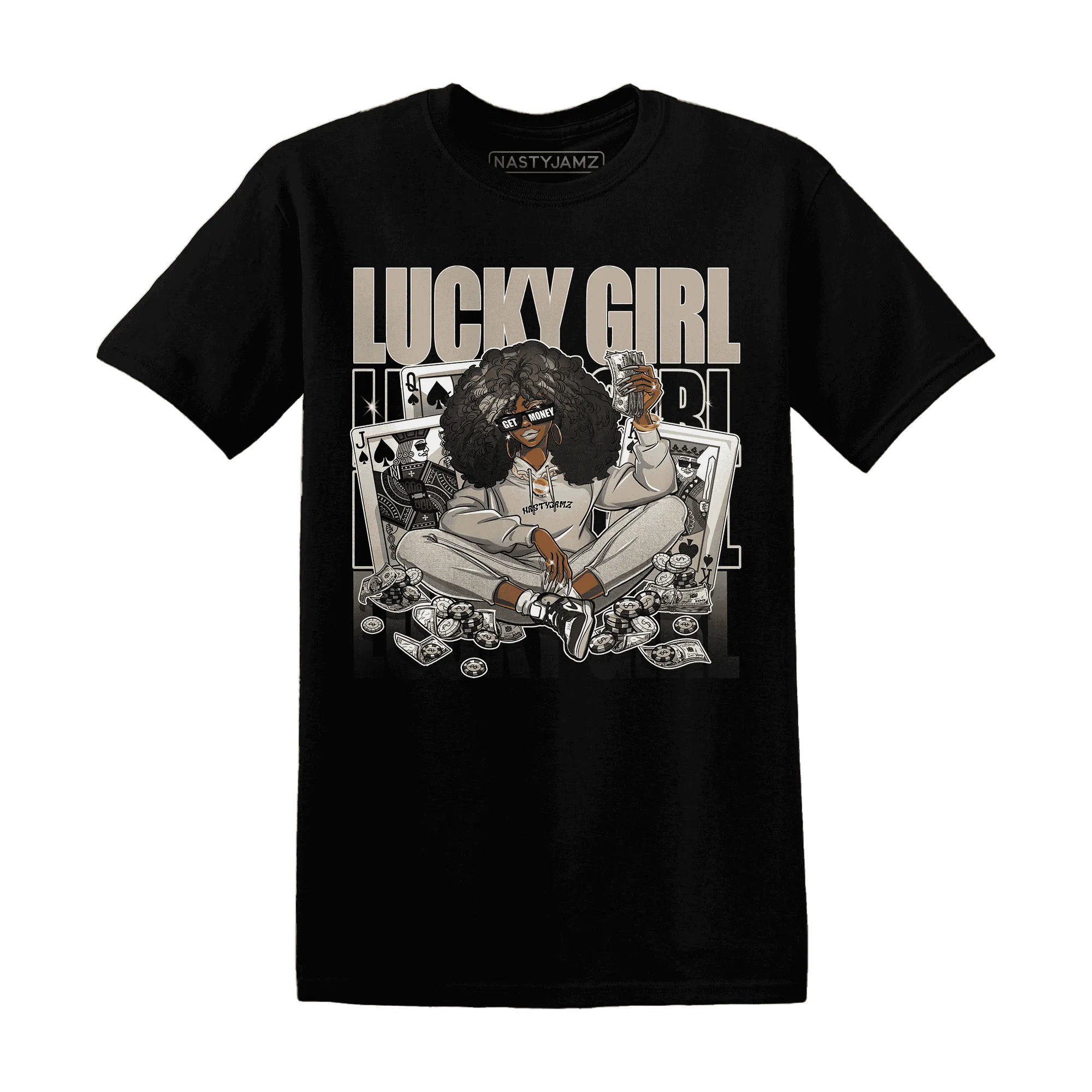 NastyJamz-Latte-1s-T-Shirt-Match-Lucky-Girl