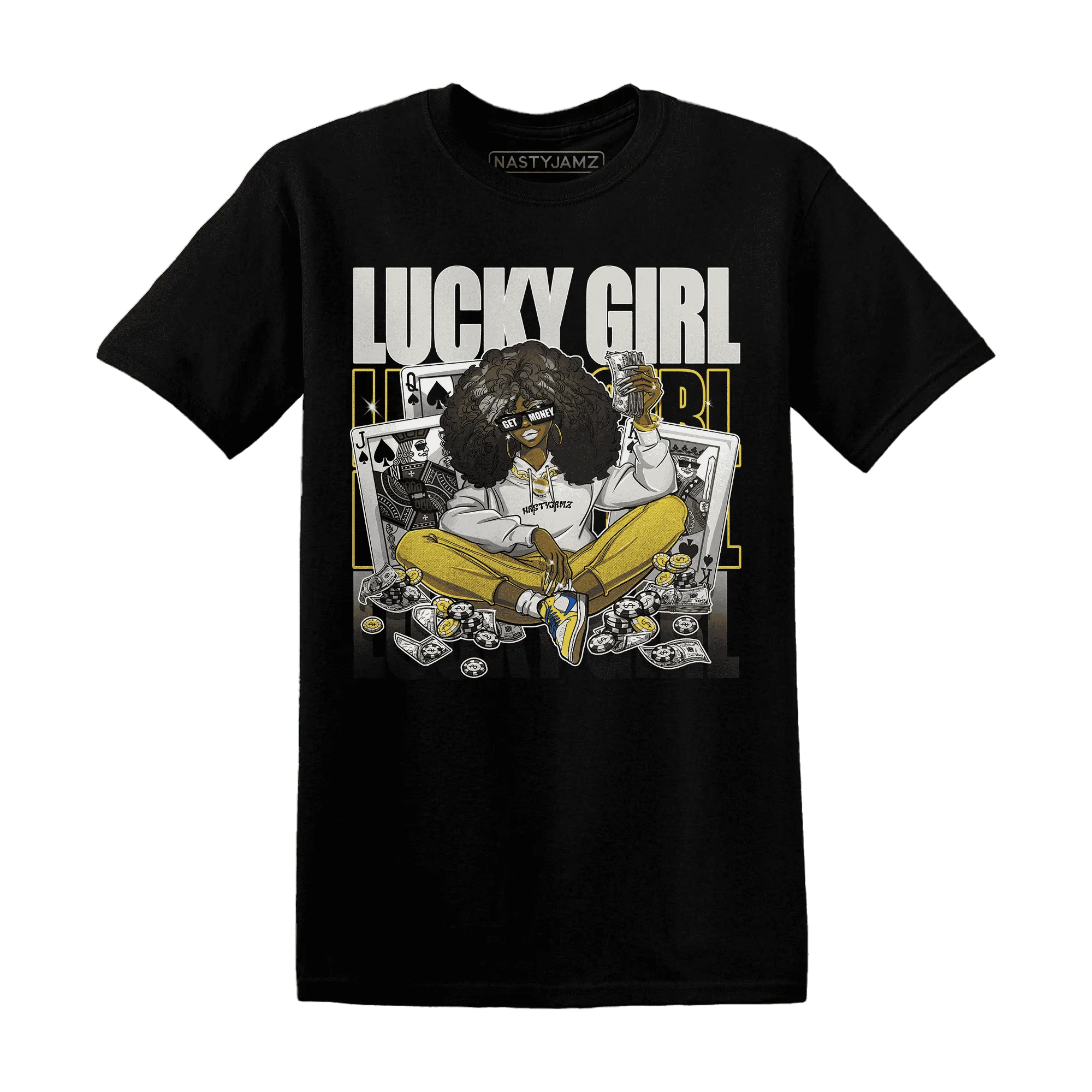 NastyJamz-Low-OG-Canary-TVSC-1s-T-Shirt-Match-Lucky-Girl