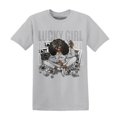 NastyJamz-Wolf-Grey-1s-T-Shirt-Match-Lucky-Girl