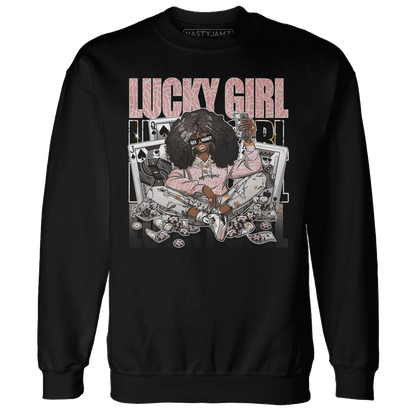 NastyJamz-Red-Stardust-3s-Sweatshirt-Match-Lucky-Girl