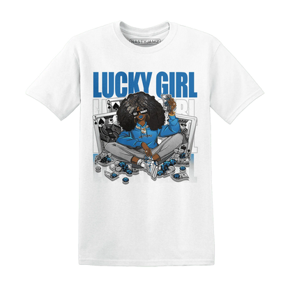 NastyJamz-Industrial-Blue-4s-T-Shirt-Match-Lucky-Girl