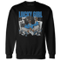 NastyJamz-Industrial-Blue-4s-Sweatshirt-Match-Lucky-Girl